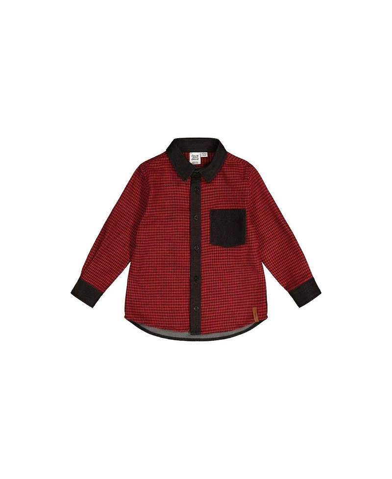 Deux par Little and Big Boy (6-12) Button Down Shirt