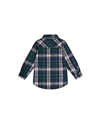 Deux par Little and Big Boy (6-12) Plaid Shirt