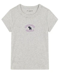 abercrombie kids Girls' 5-16 Oversized Short-Sleeve T-Shirt