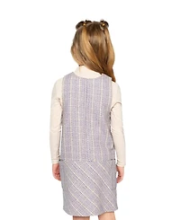 Deux par Toddler Girl's (2T-5T) Brushed Rib Mock Neck Top