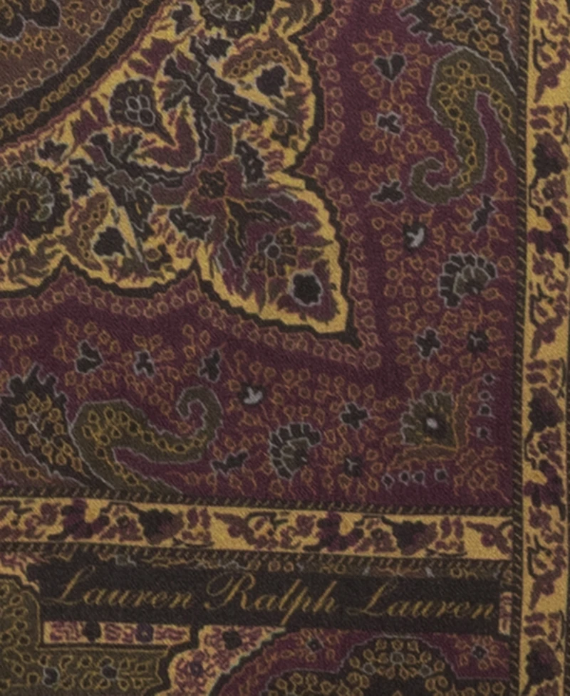Lauren Ralph Lauren Paisley Large Square Scarf