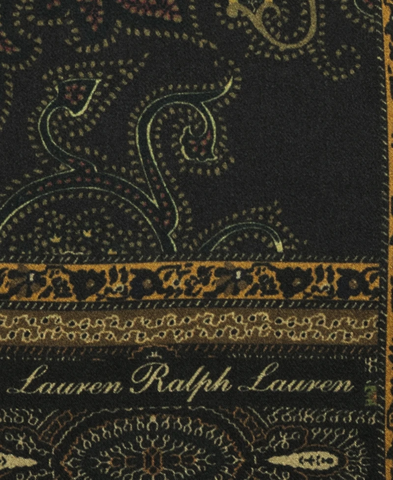 Lauren Ralph Lauren Paisley Small Square Scarf