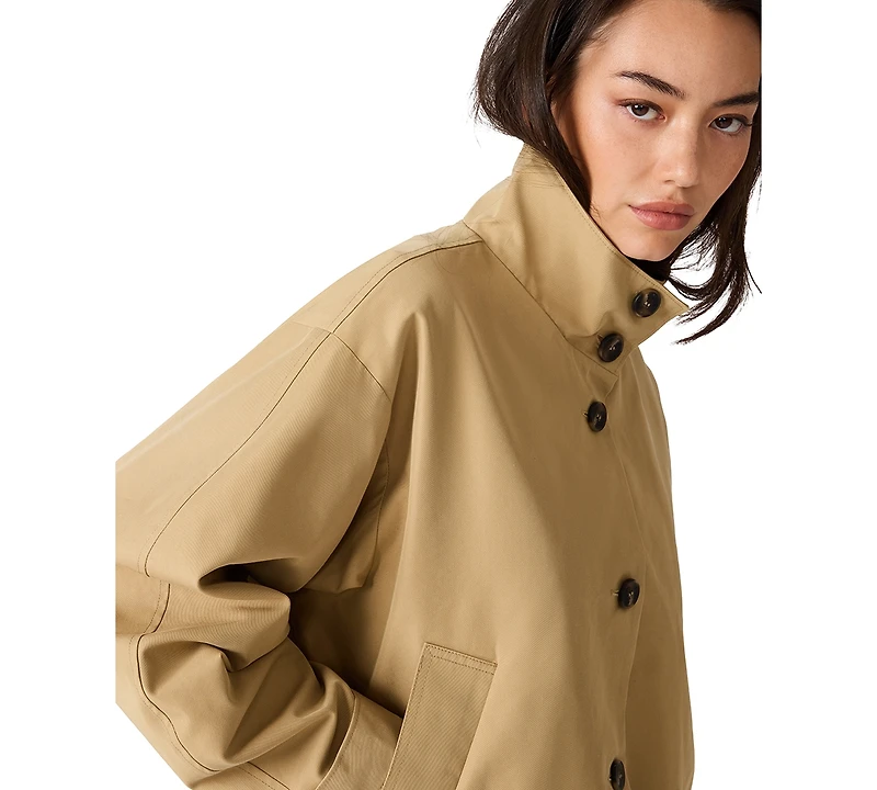 Steve Madden Women's Fayden Button-Front Jacket