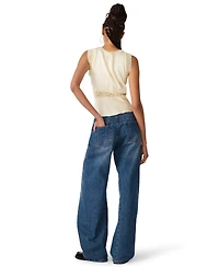 Steve Madden Women's Elinor V-Neck Sleeveless Top