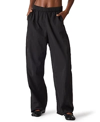 Steve Madden Women's Khoda Mid-Rise Barrel Track Pants