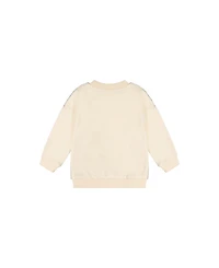Deux par Toddler Girls (2T - 5T) Bi-Material Sweater