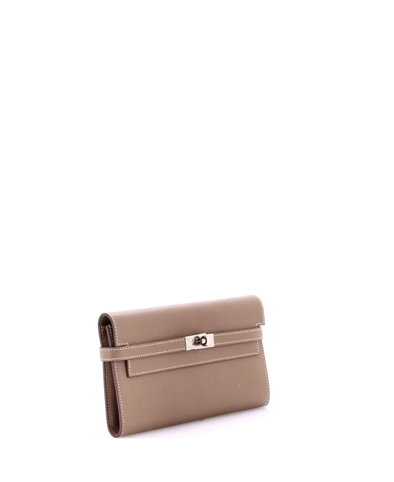 Pre-Owned HERMES Long Kelly Wallet Epsom