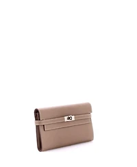Pre-Owned HERMES Long Kelly Wallet Epsom