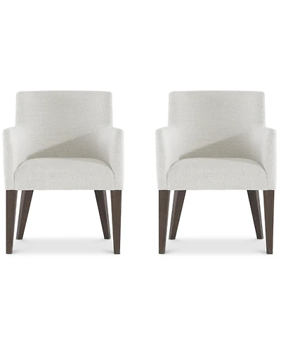Bernhardt Outline 2-Piece Upholstery Arm Chair Set