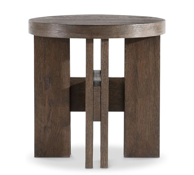 Bernhardt Outline 2-Piece Round Coffee Table & Side Table Set