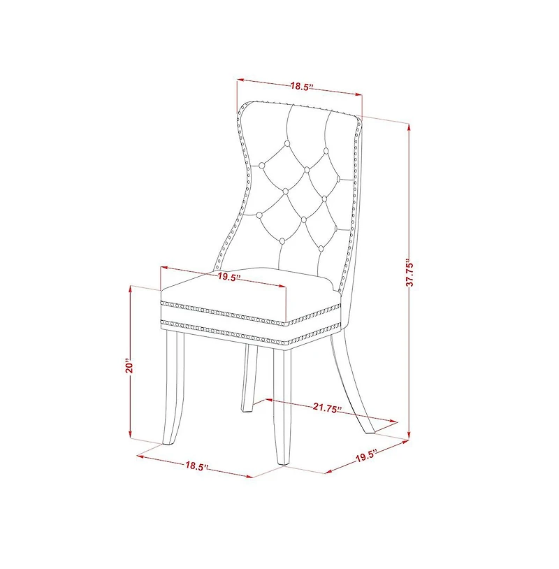 East West Furniture 3 Piece Dinette Set for Small Spaces Contains a Square Kitchen Table