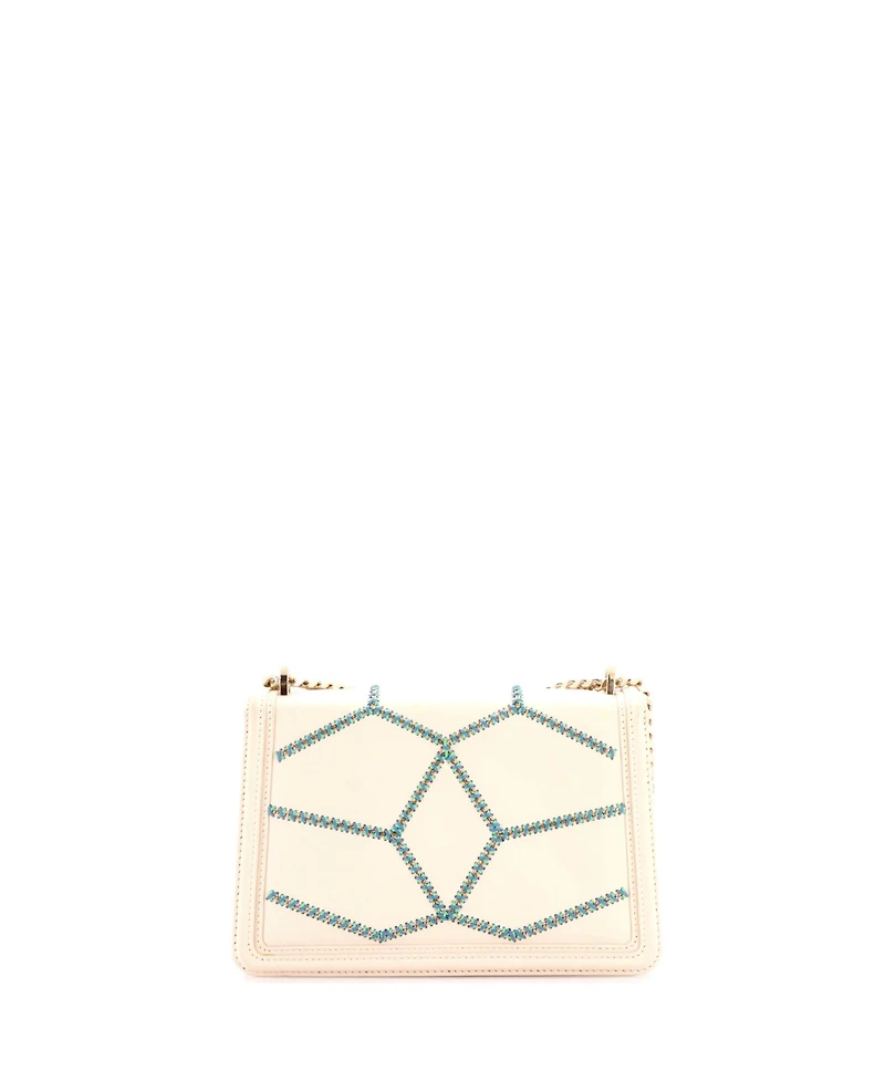 Pre-Owned Bvlgari Small Serpenti Forever Shoulder Bag Whipstitched Leather
