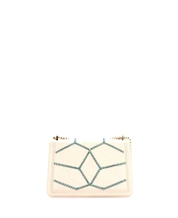 Pre-Owned Bvlgari Small Serpenti Forever Shoulder Bag Whipstitched Leather