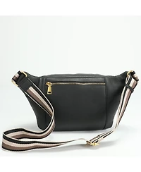 Susu Cleo Leather Fanny Pack Crossbody Sling Bag Chest Belt Purse