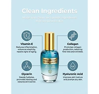 Lovery Hyaluronic Acid and Collagen Wrinkle-Reducing Facial Serum -Korean Skincare Hydrating Treatment