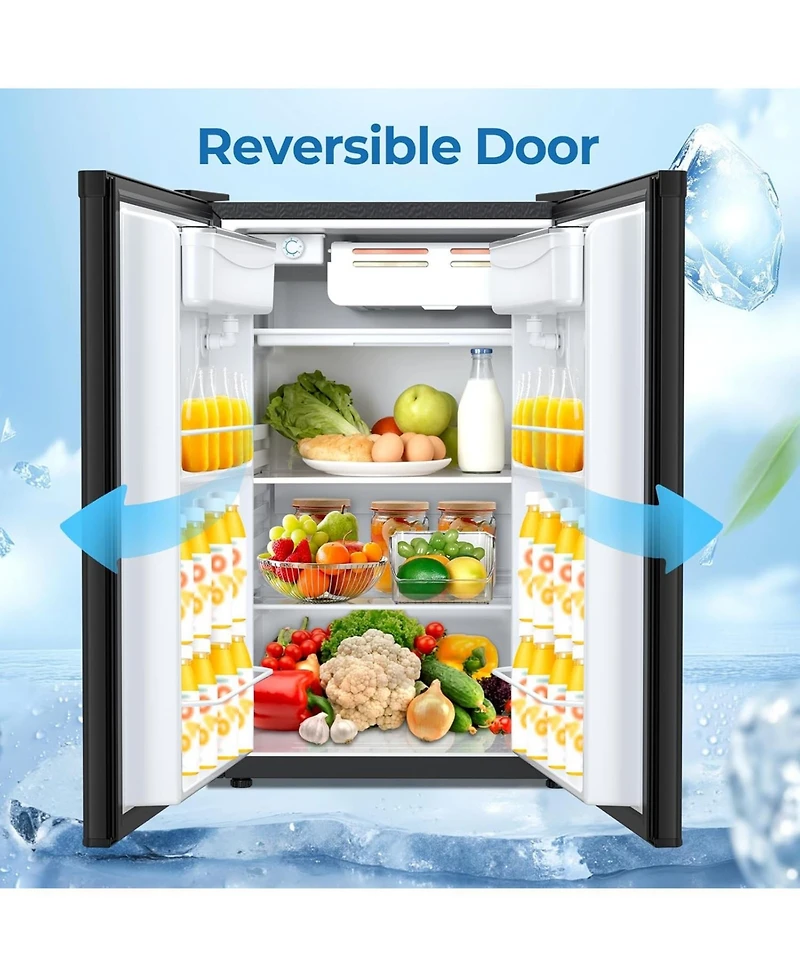 Cowsar 4.4 Cu.Ft Mini Fridge with Water Dispenser