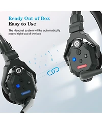 Hollyland Solidcom C1-2S Full-Duplex Wireless Dect Intercom System with 2 Headsets