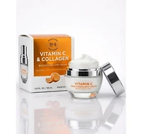 Lovery Vitamin C and Collagen Brightening Eye Cream - Korean Skincare Radiance and Firming Eye Treatment