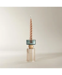 Z Gallerie Cora Crystal Taper Holder
