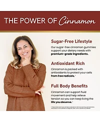 Sugar Free Cinnamon Gummies, 60ct