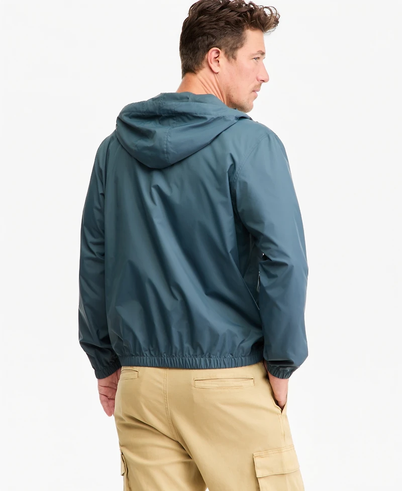 Sun + Stone Men's Felix Zip-Up Windbreaker Jacket, Macy's Exclusive