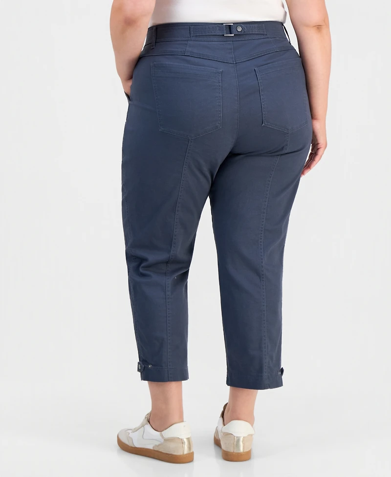 Democracy Trendy Plus AbSolution High-Rise Ankle Utility Pants