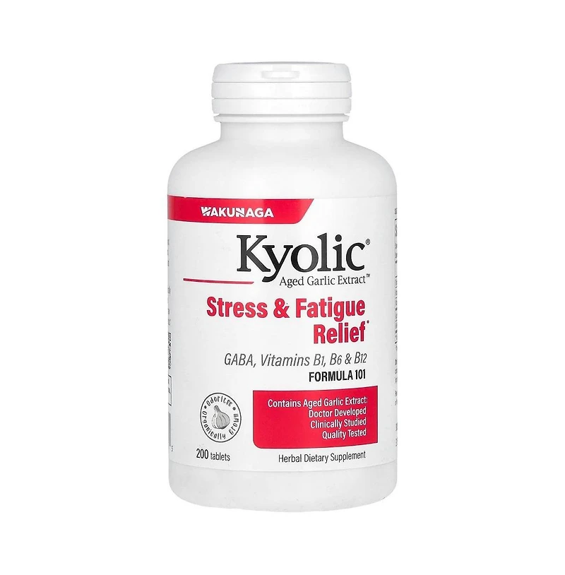 Kyolic Aged Garlic Extract Formula 101, Stress and Fatigue Relief