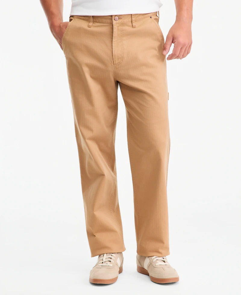 Sun + Stone Men's Duke Straight-Leg Carpenter Pants, Macy's Exclusive
