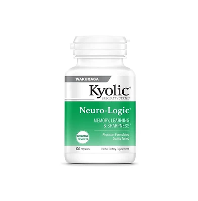 Kyolic Specialty Series Neuro-Logic, For Memory, Learning and Sharpness, 120 Capsules