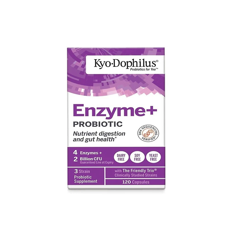 Kyo-Dophilus Enzymes+ Probiotic, Nutrient digestion and gut health