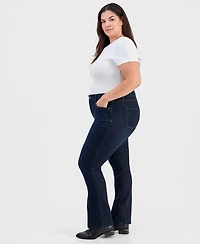 Democracy Trendy Plus AbSolution Itty Bitty Bootcut Jeans