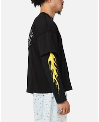 Saint Morta Men's La Flame Long Sleeve T-Shirt