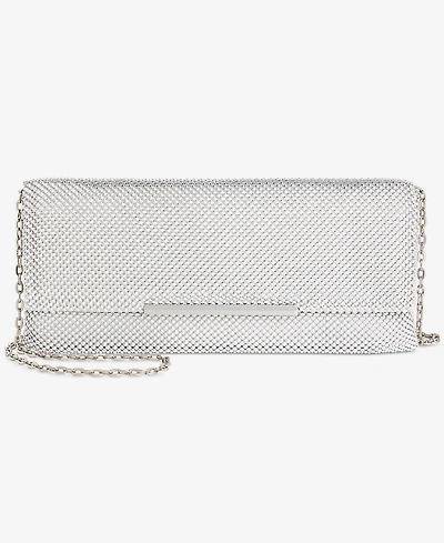 I.n.c. International Concepts Ether East/West Studded Mesh Clutch, Macy's Exclusive