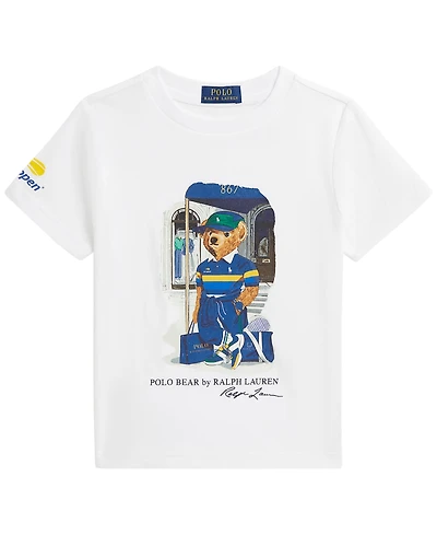 Polo Ralph Lauren Boys' 2T-7 Us Open Bear Short-Sleeve T-Shirt