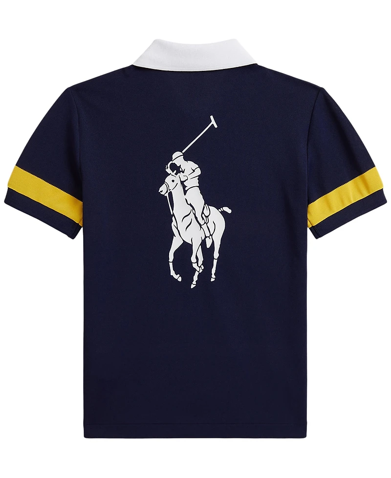 Polo Ralph Lauren Boys' 2T-7 Us Open Ball Short-Sleeve Shirt