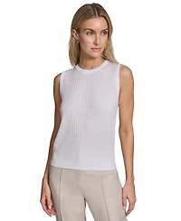 Calvin Klein Women's Sleeveless Crewneck Knit Sweater