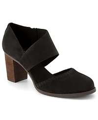 Toms Women's Milan Nova Heel Zipper Pumps