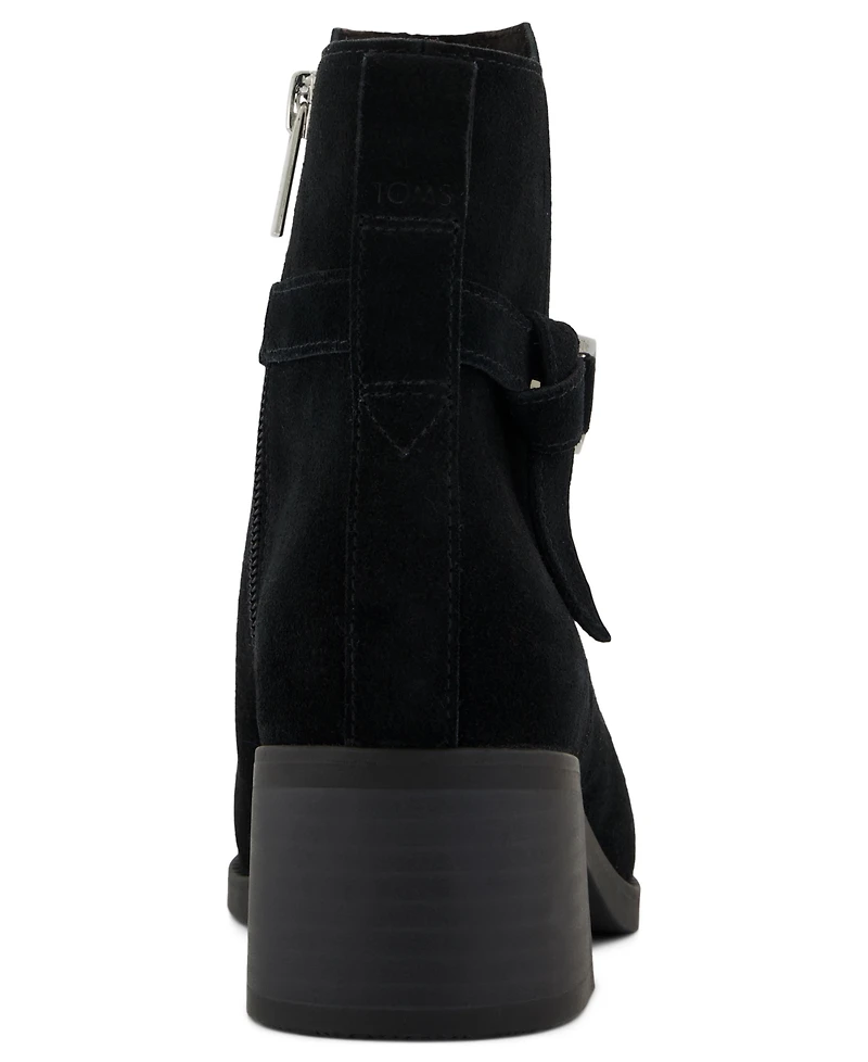 Toms Women's Delilah Buckle Ankle Booties