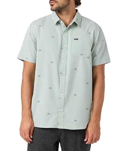 O'Neill Men's Button-Up Collared Print Shirt