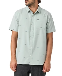 O'Neill Men's Button-Up Collared Print Shirt