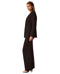 Calvin Klein Women's One-Button Notch Collar Jacket