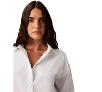 Calvin Klein Women's Easy Care Long-Sleeve Shirt