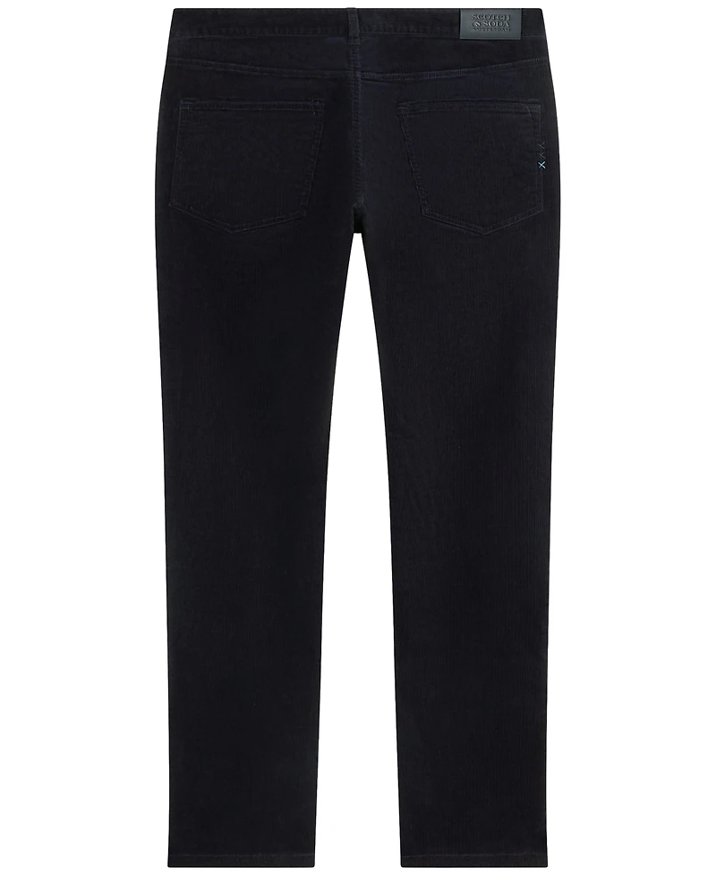 Scotch & Soda Men's Ralston Stretch Cotton Corduroy Pocket Pants