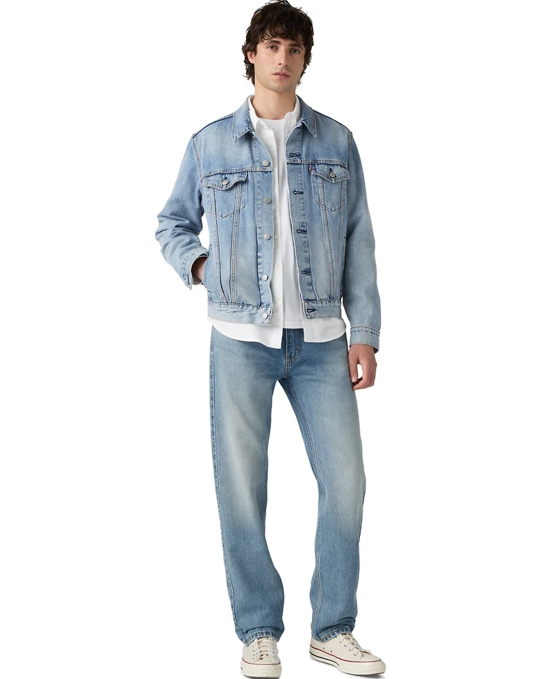 Levi's Men's Blue Tab 505 Regular-Fit Jeans