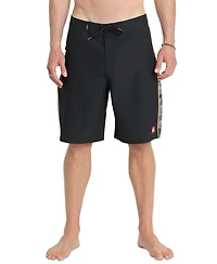 Quiksilver Men's 4-Way Stretch Contrast Side Panel Swim Shorts