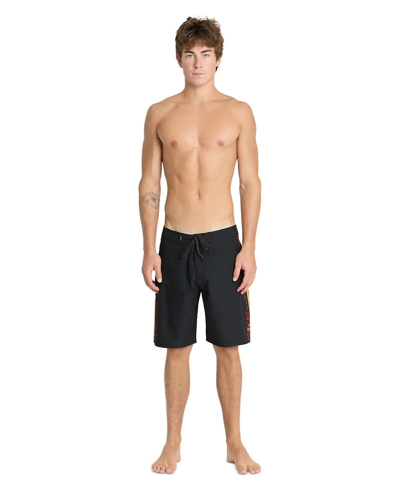 Quiksilver Men's Surfsilk 4-Way Stretch Hawaii Graphic Board Shorts