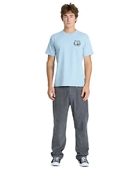 Quiksilver Men's Ringspun Cotton-Blend Crewneck T-Shirt