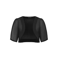 City Chic Women's Chiffon Shrug