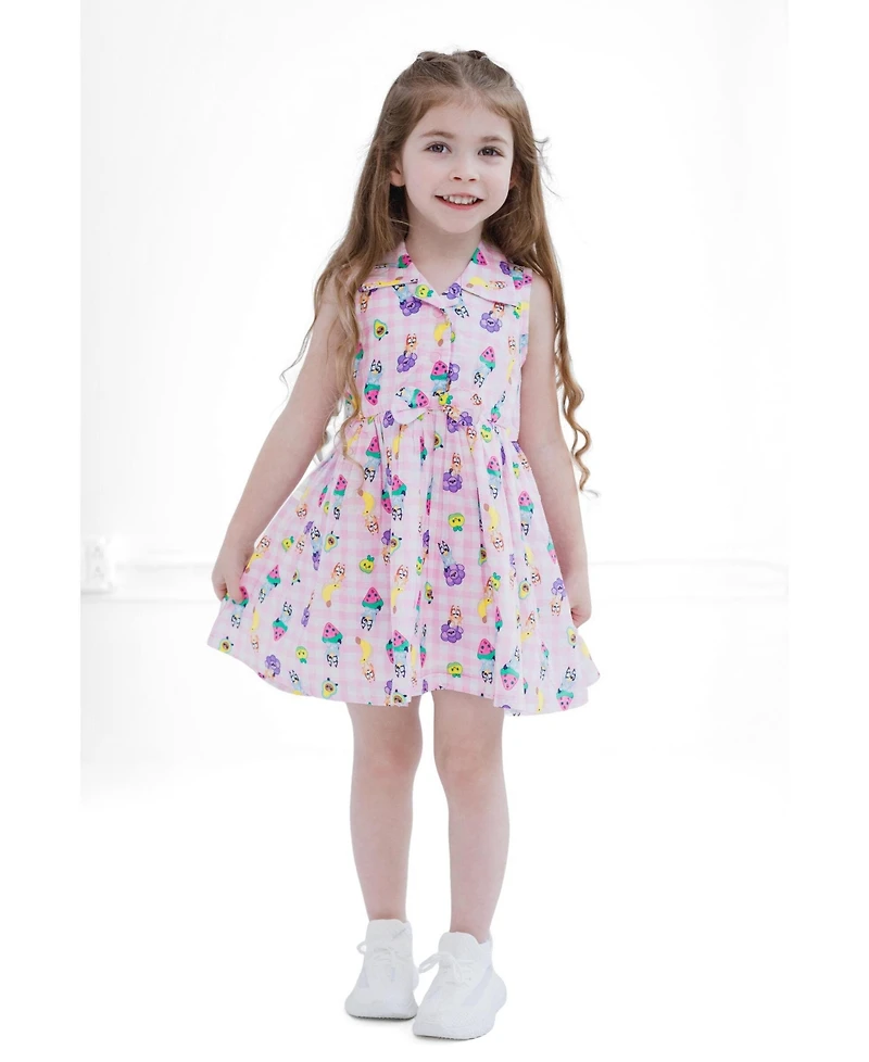 Bluey Toddler Girls (2T-4T) Sleeveless Flare Dress