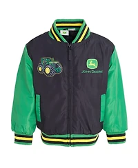John Deere Toddler Boy's (2T-5T) Varsity Bomber Jacket